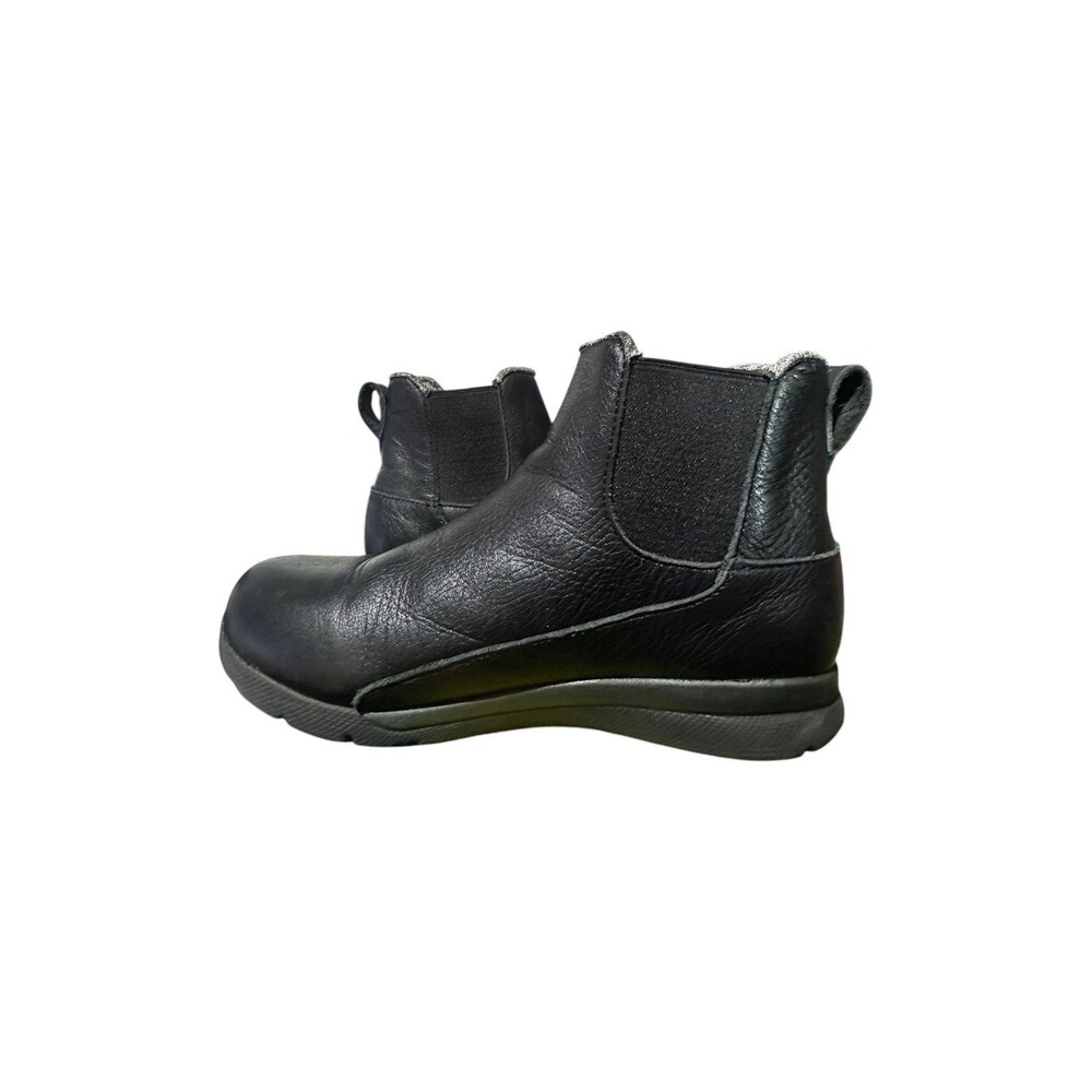 Kuru Luna Womens Size 8 Black Casual Classic Leather Pull-On Chelsea Boots - Picture 5 of 11